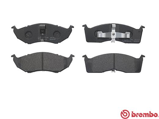 A.B.S. P 11 008 BREMBO Bremsbelagsatz, Scheibenbremse